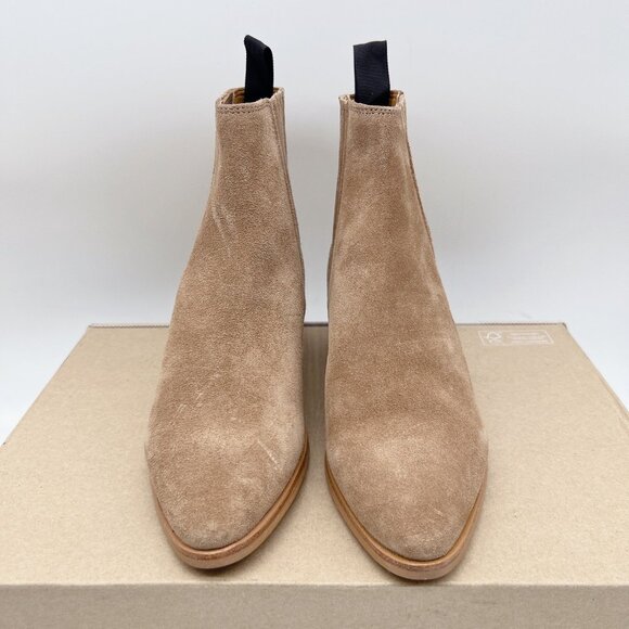 Rag & Bone Rover Heeled Chelsea Ankle Boots Women's Tan  Suede EU 35 US 5 - $395 - Picture 5 of 12